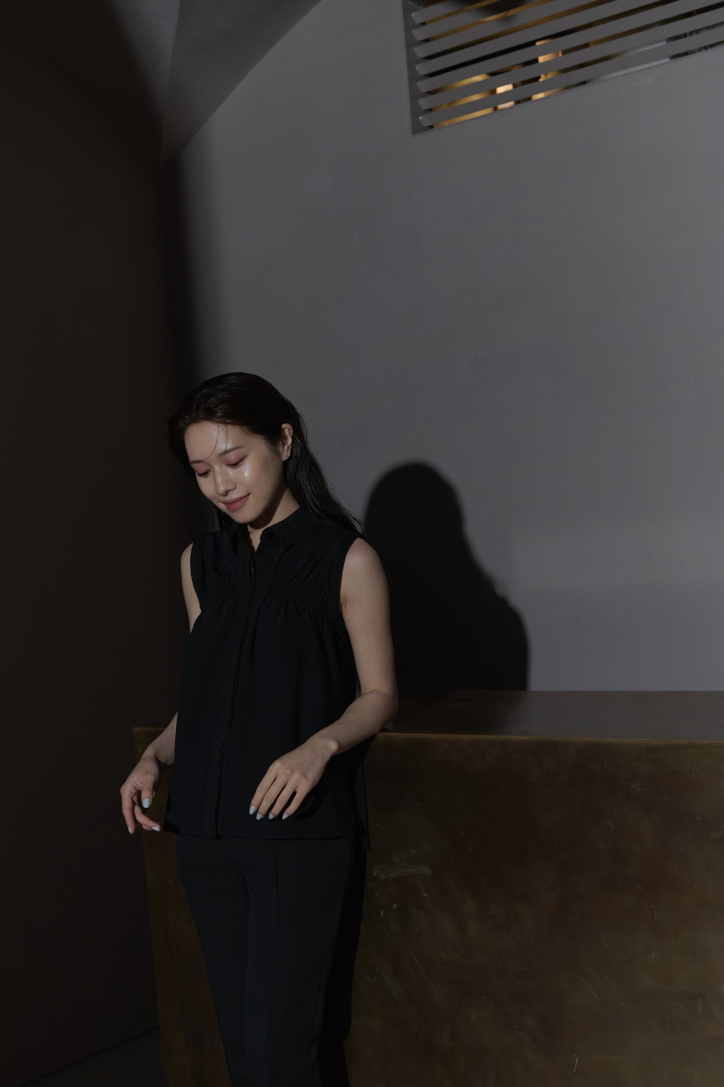 Jacquard Docking Blouse