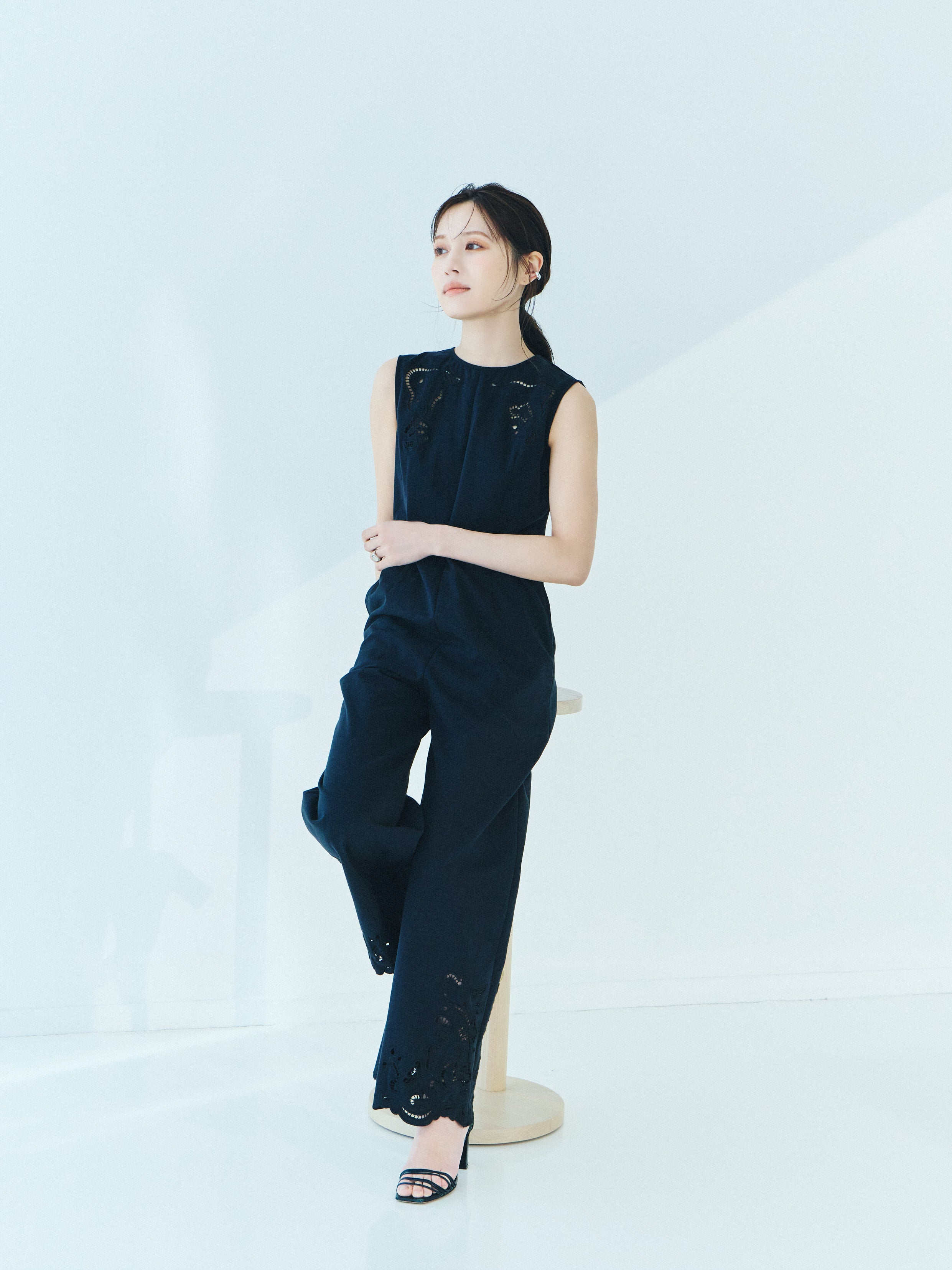Jardin Cutwork Jumpsuit