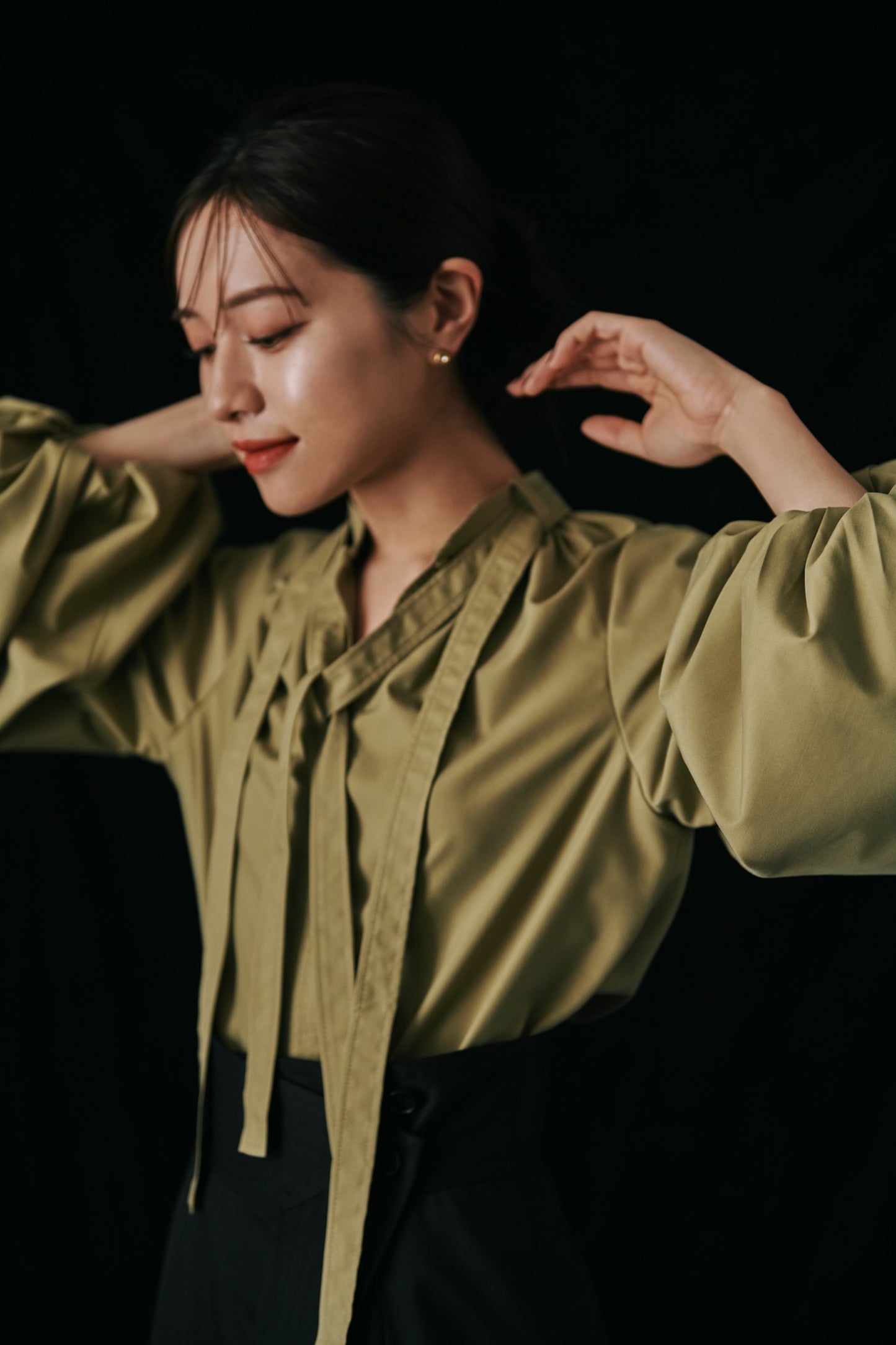 Double tie Blouse