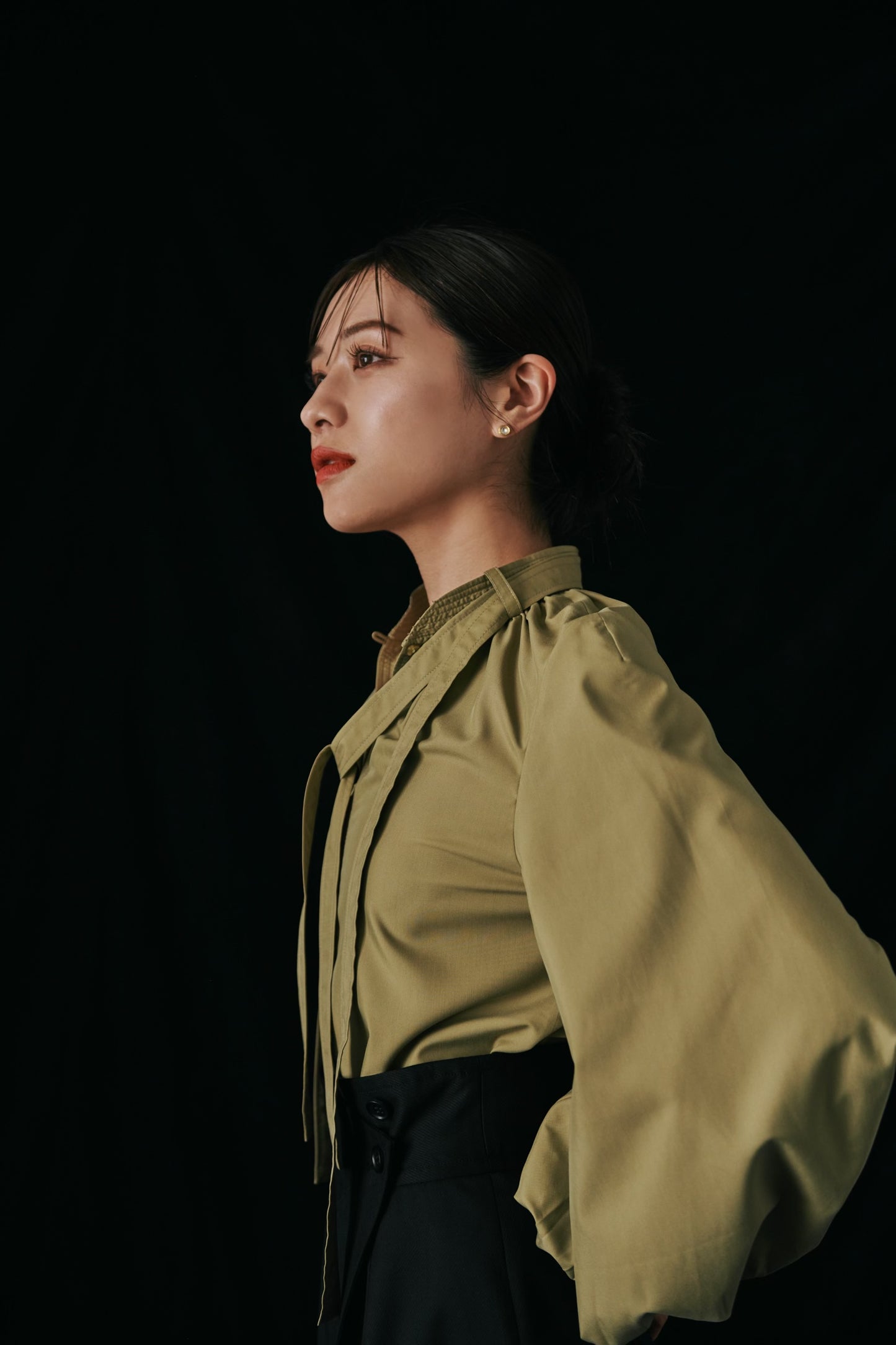 Double tie Blouse