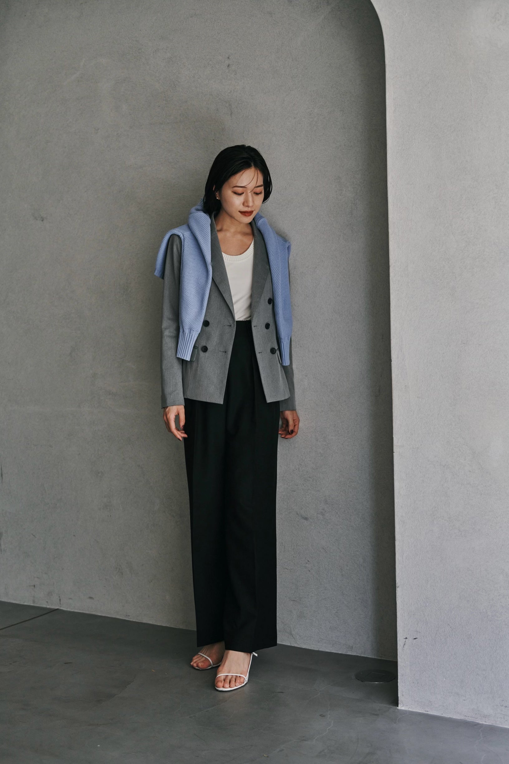 Waist Shape Tailored Jacket
