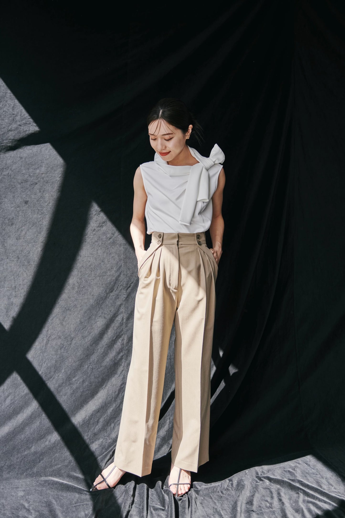 Side Bow-tie Tops