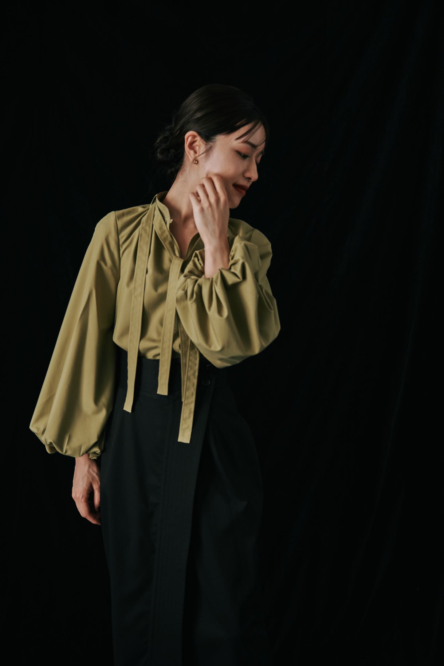 Double tie Blouse