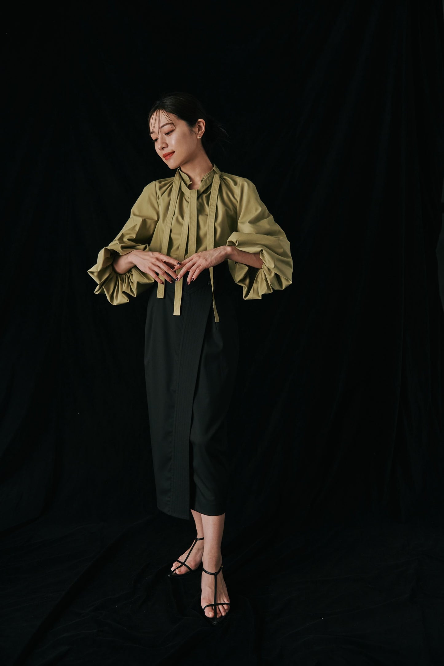 Double tie Blouse