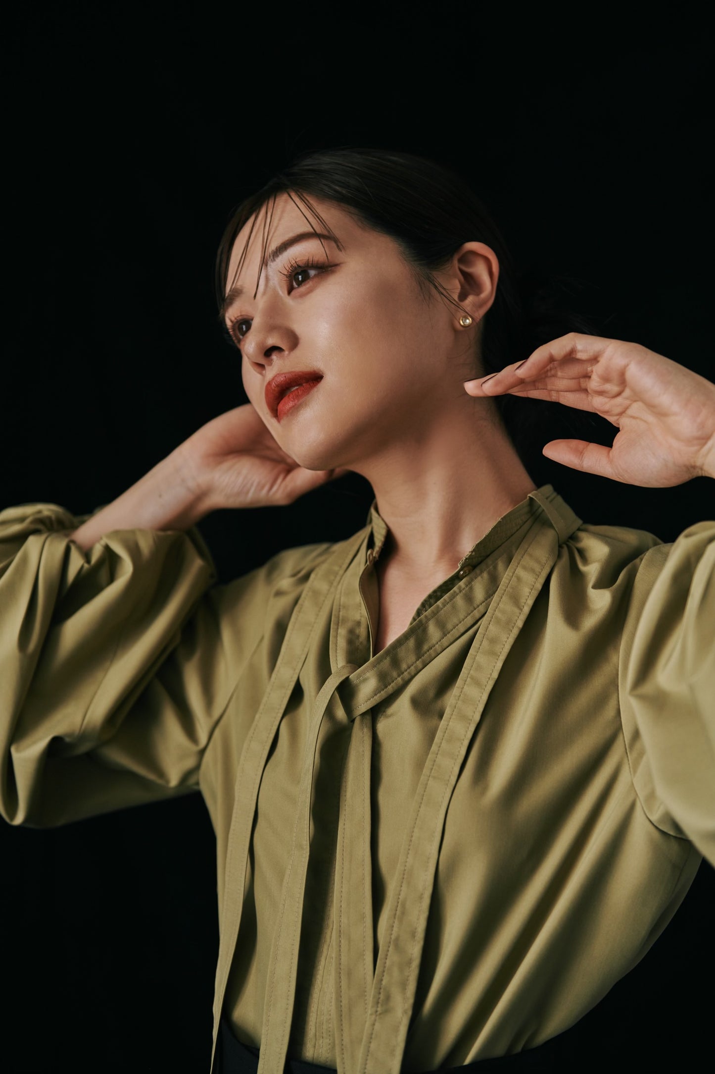 Double tie Blouse