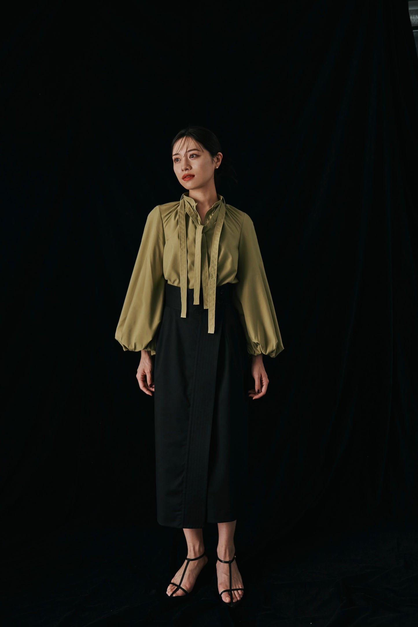 Double tie Blouse