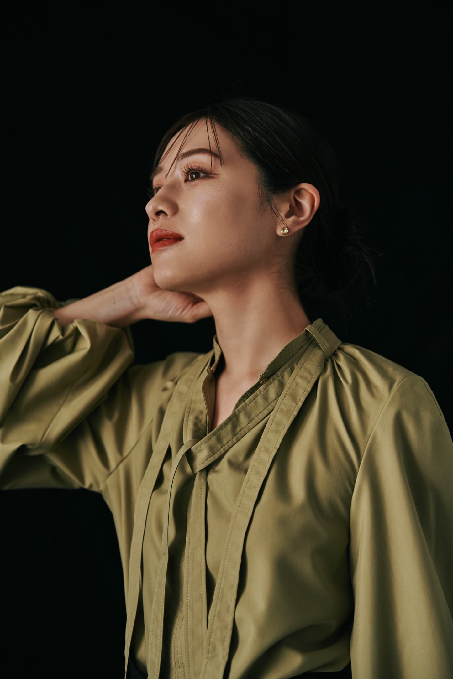 Double tie Blouse