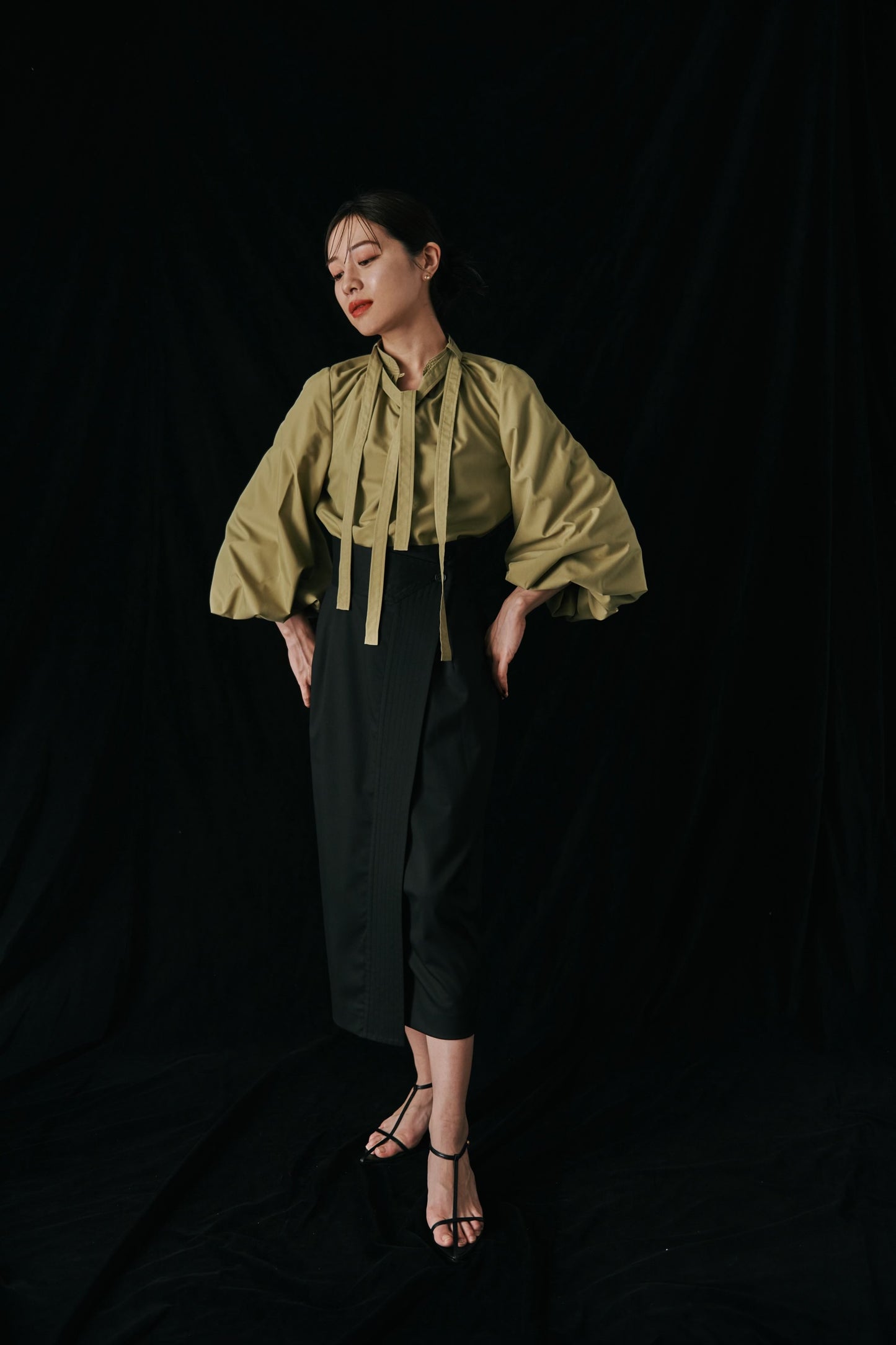 Double tie Blouse