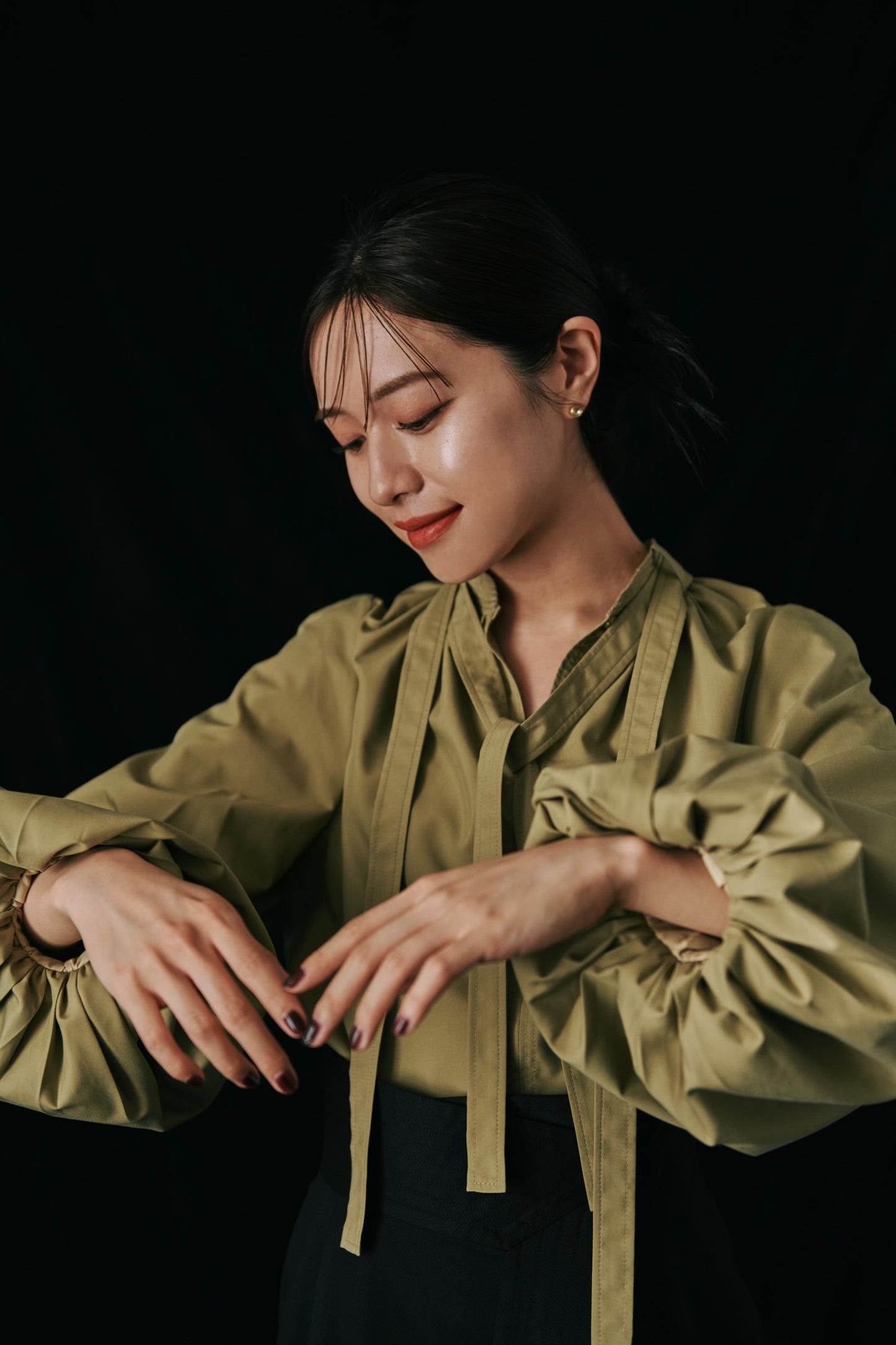 Double tie Blouse