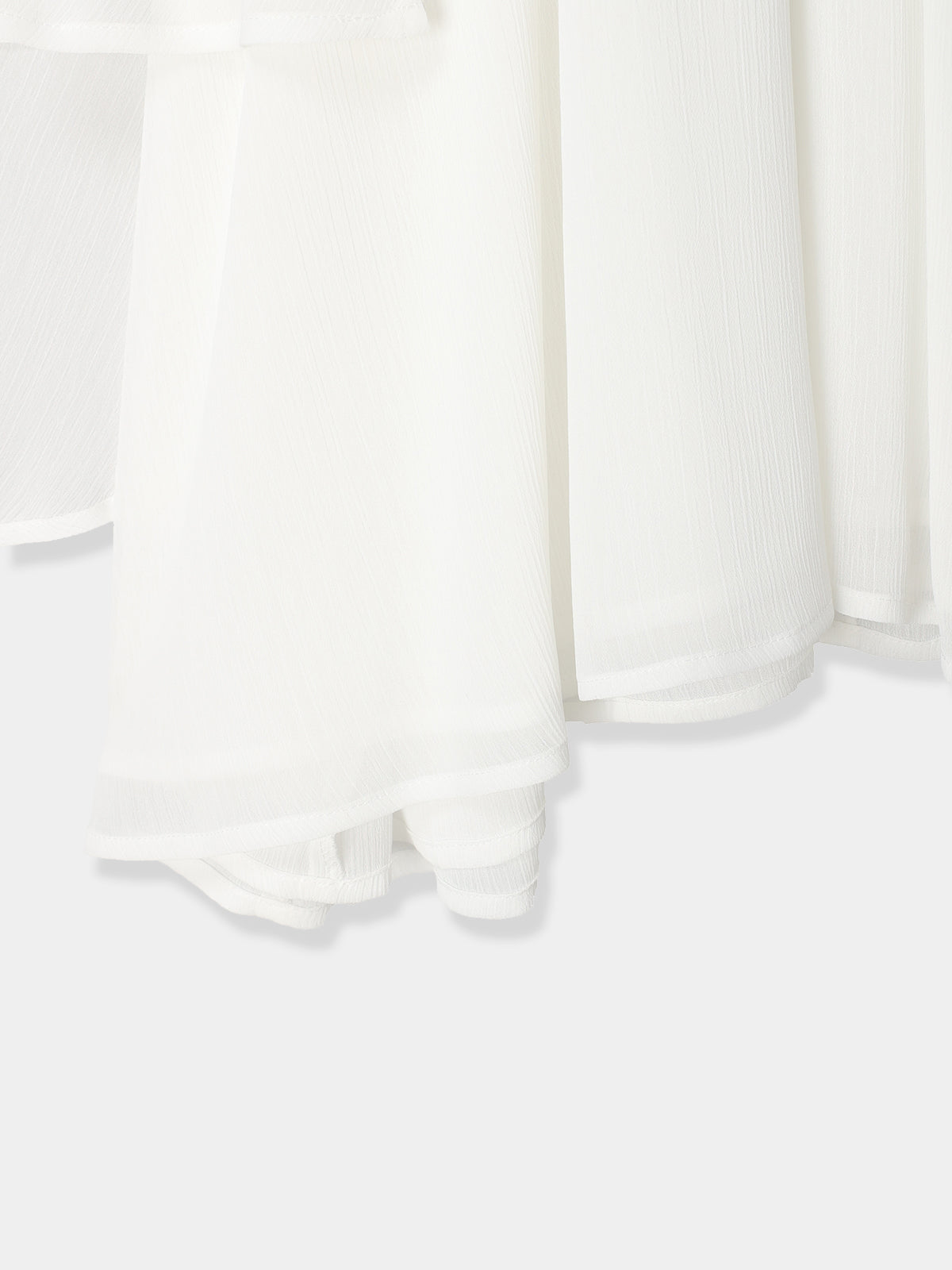 Cape sleeve Chiffon Blouse