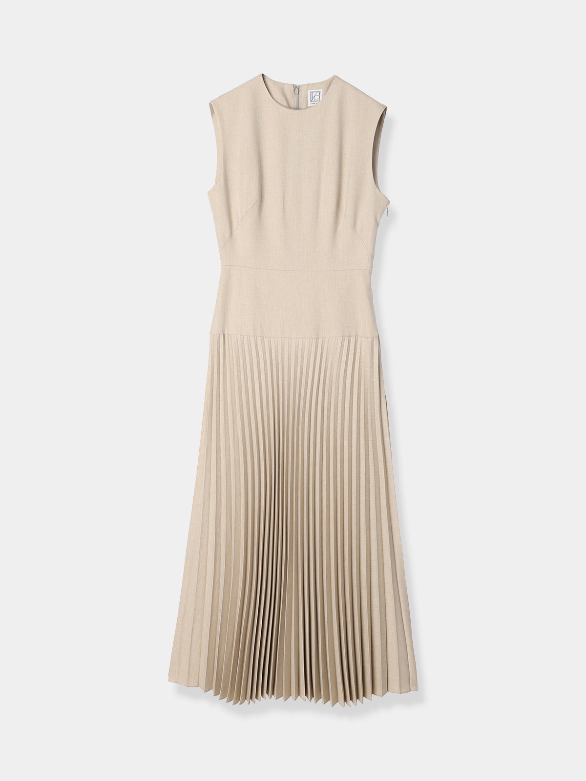 Belted Pleats Dress