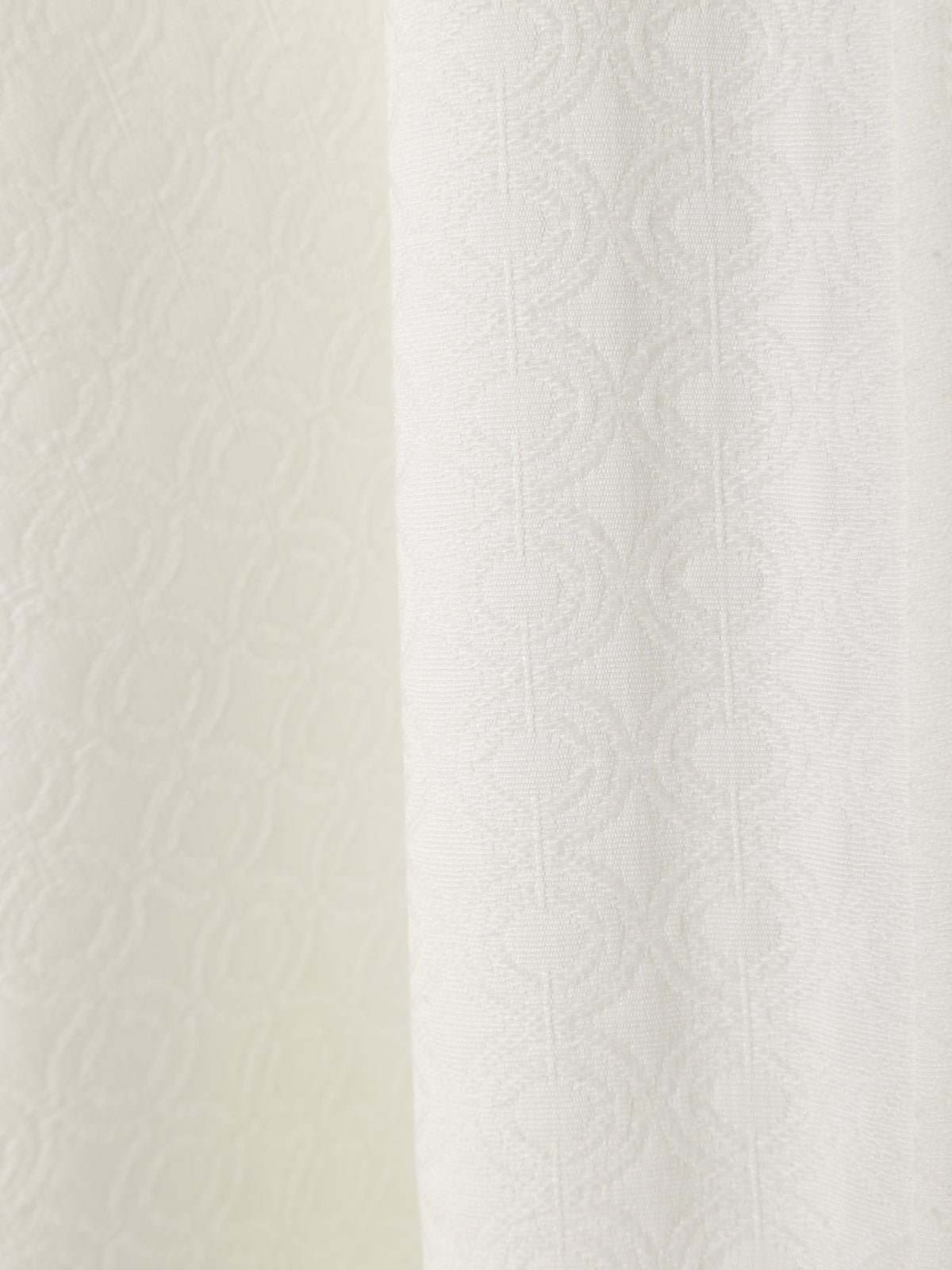 Belted Jacquard Dress