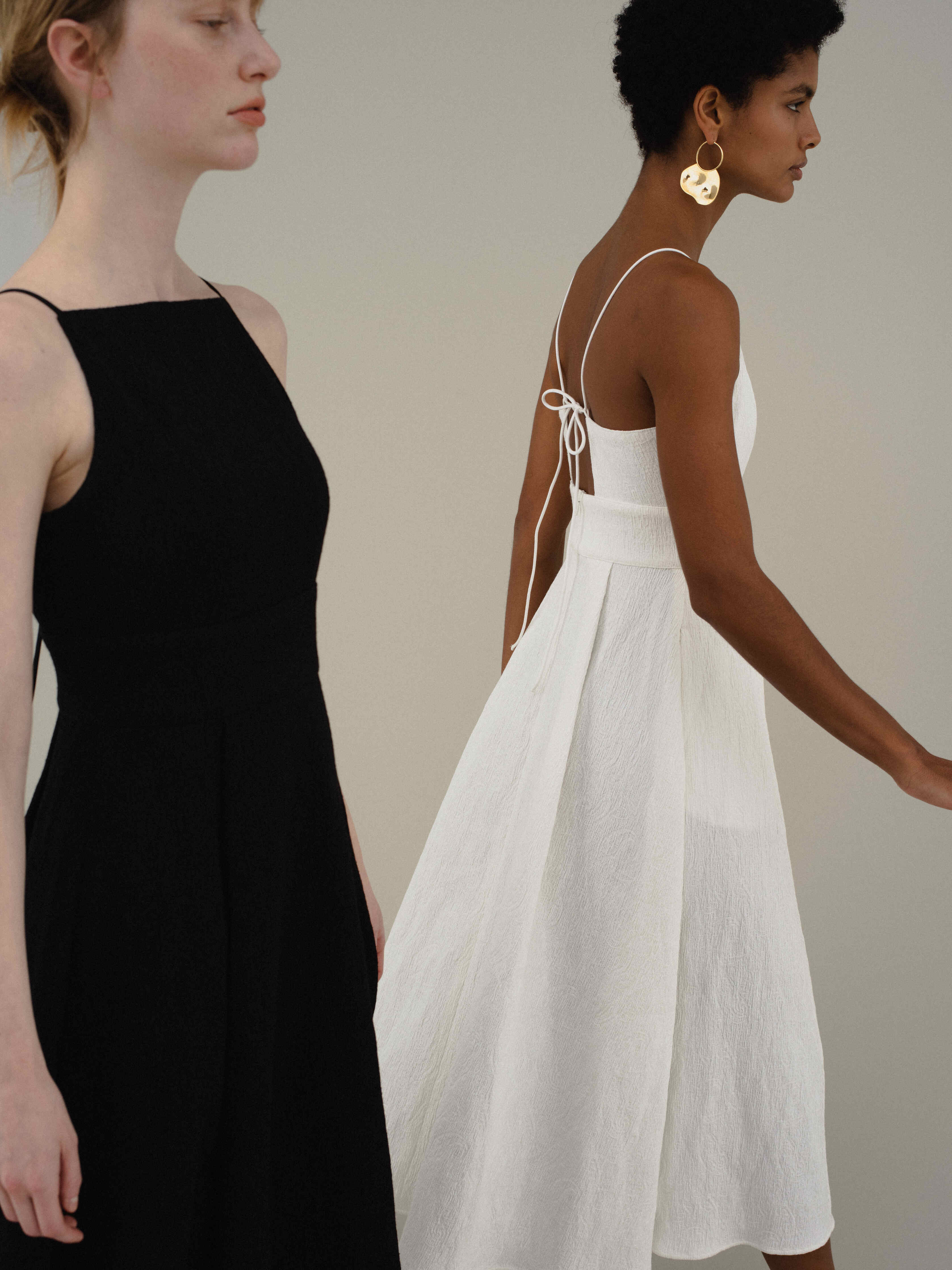 Open Back Jacquard Dress