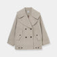 Signature Wide Lapel Mid Coat