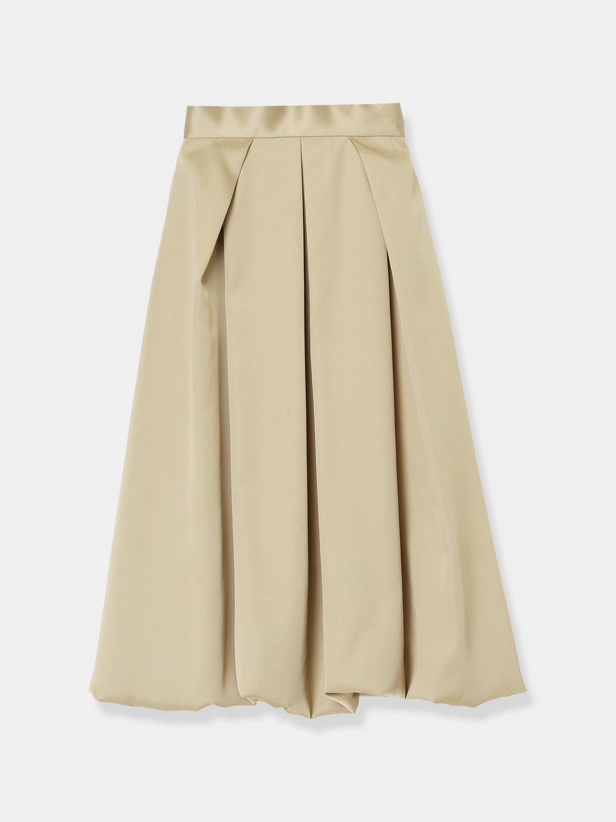 Arc Tuck Balloon Skirt