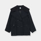 Signature Wide Lapel Mid Coat