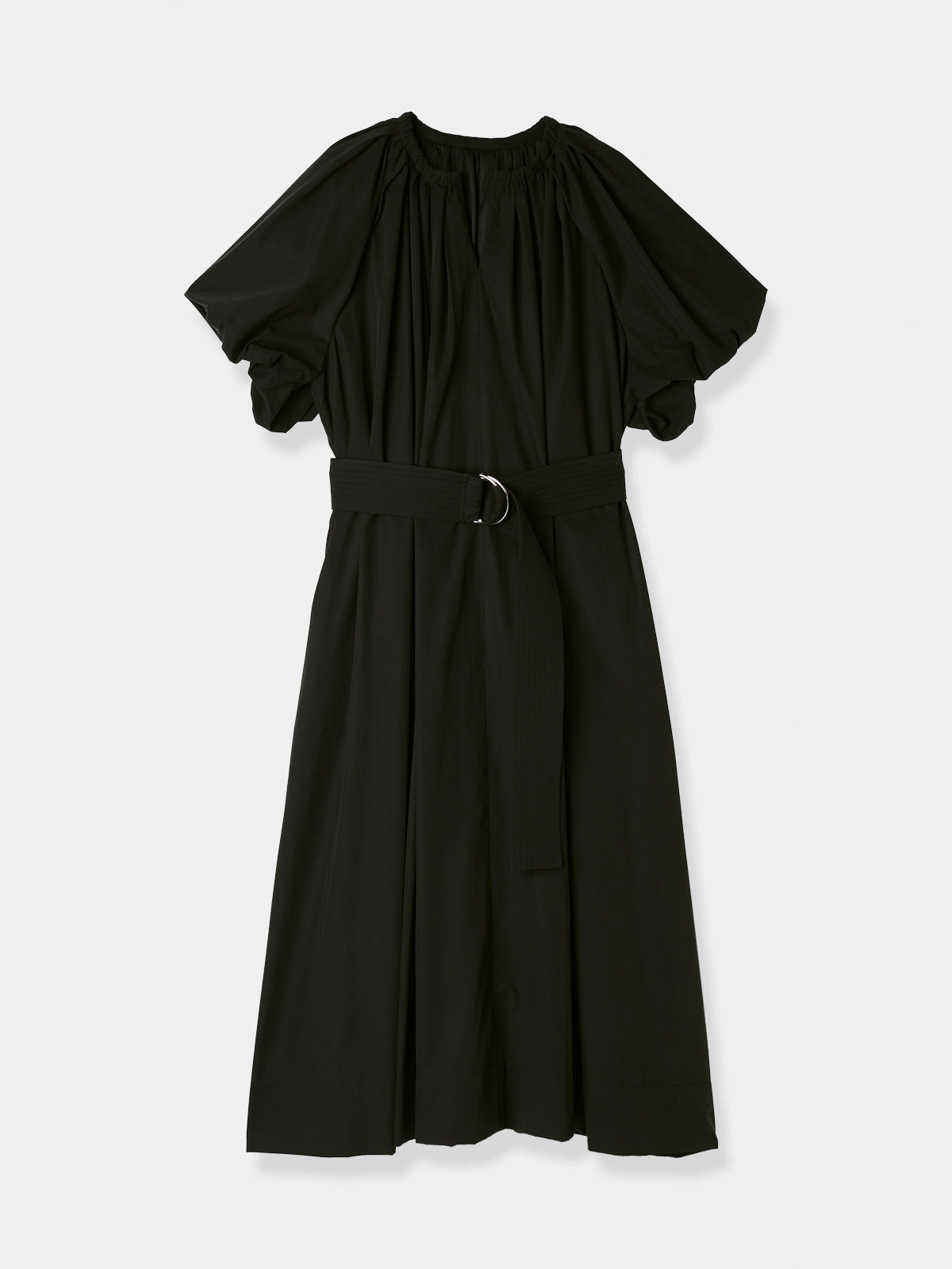 Balloon Sleeve Volume Dress