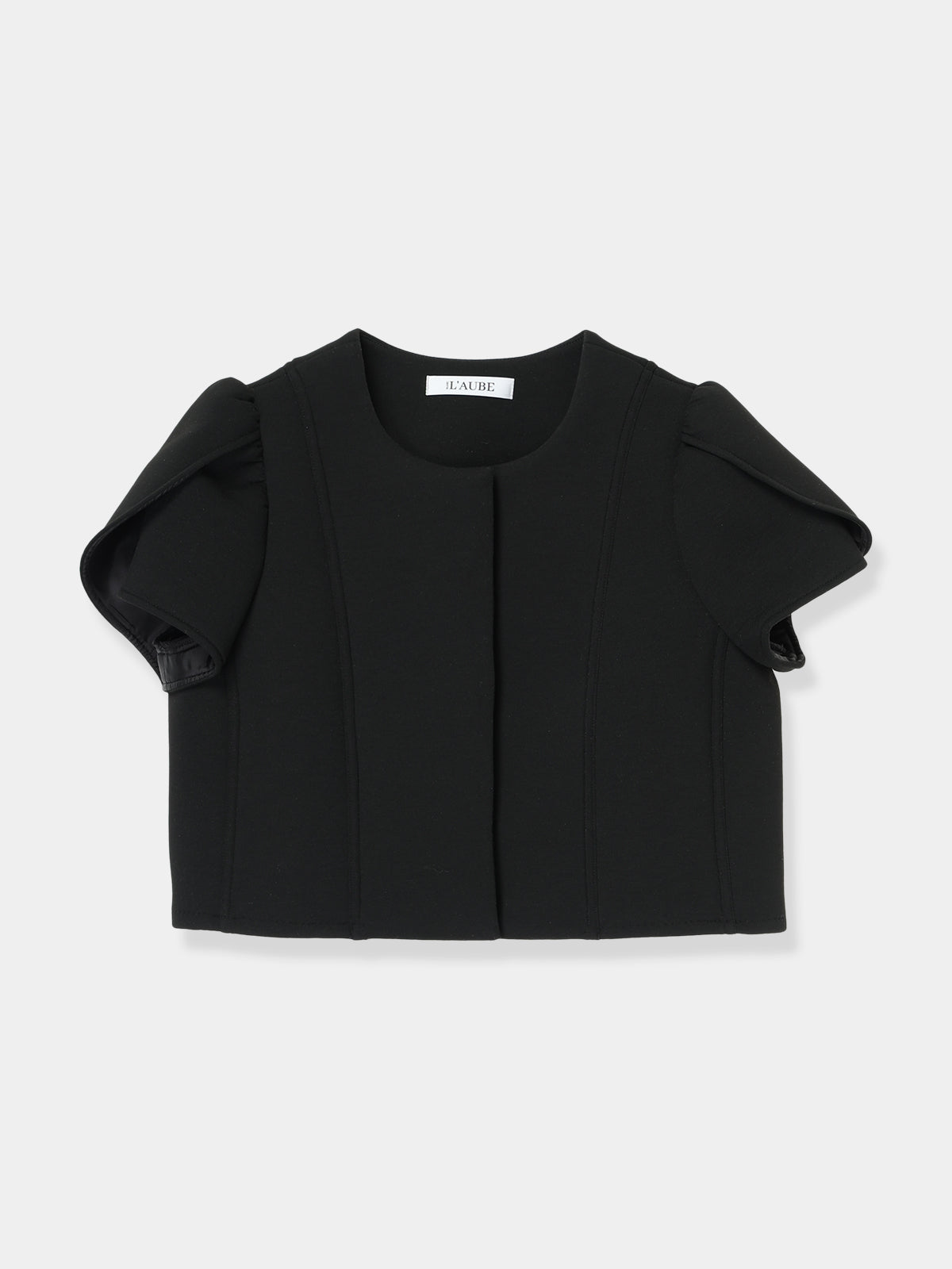 Tulip Sleeve Compact Jacket – L'AUBE BLANC