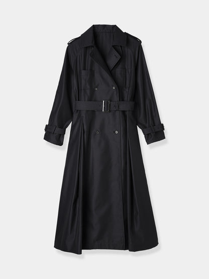 Belted Flare Trench coat