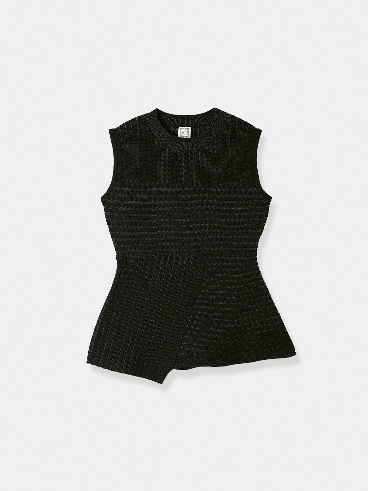 Panel Rib Knit Tops