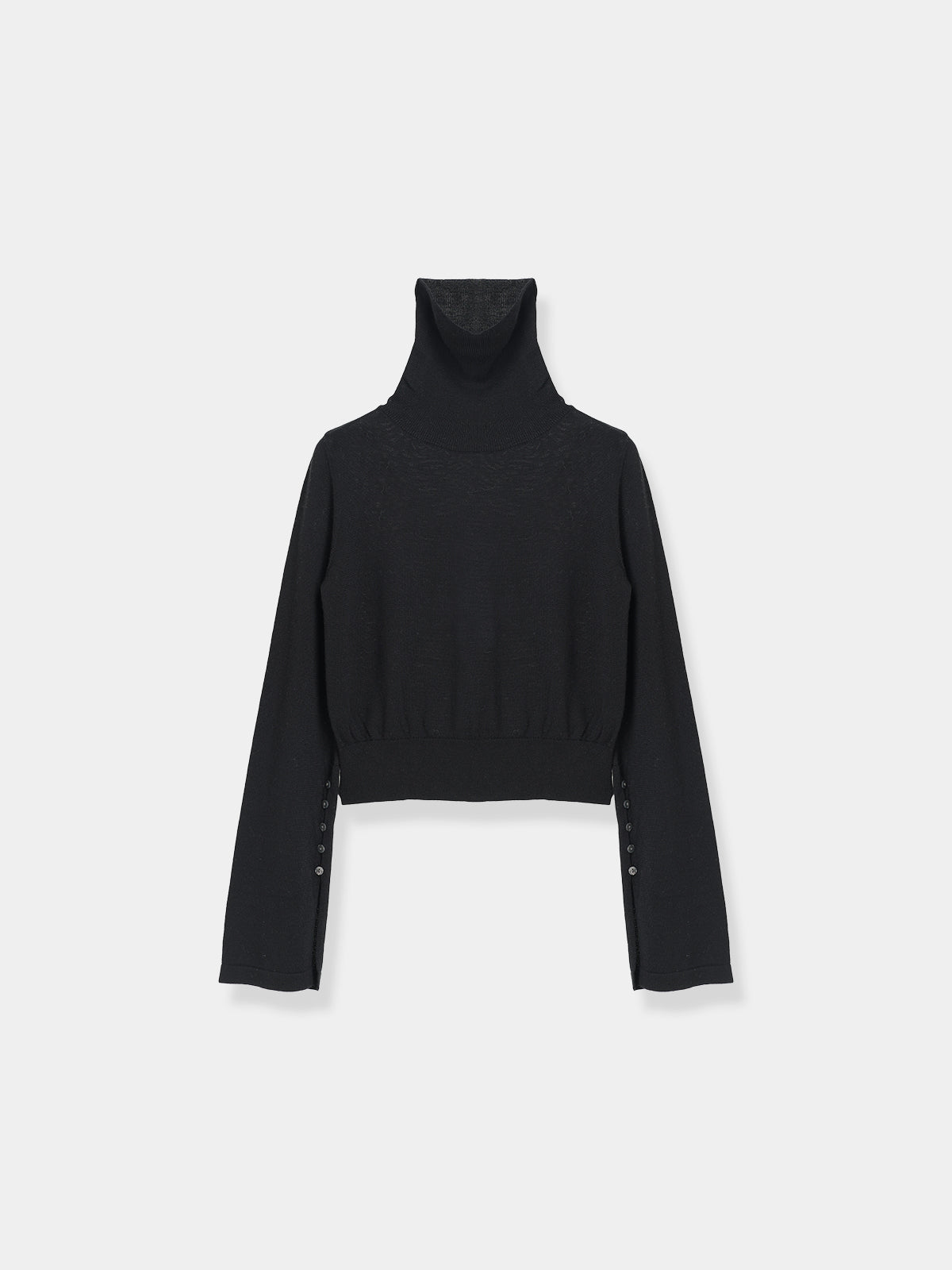Compact Slit Sleeve Knit
