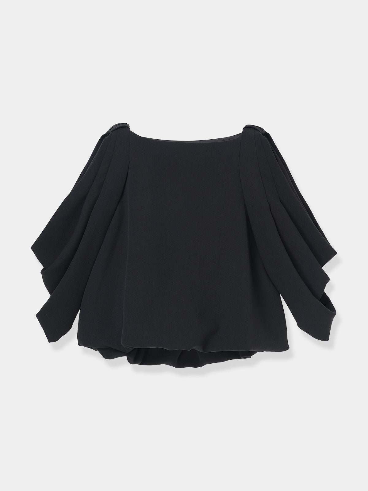 Drape Sleeve Balloon Tops