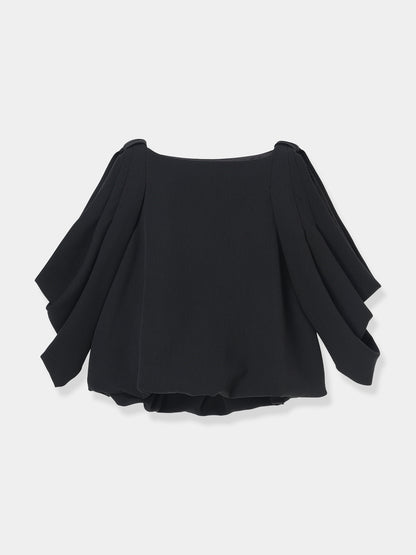 Drape Sleeve Balloon Tops