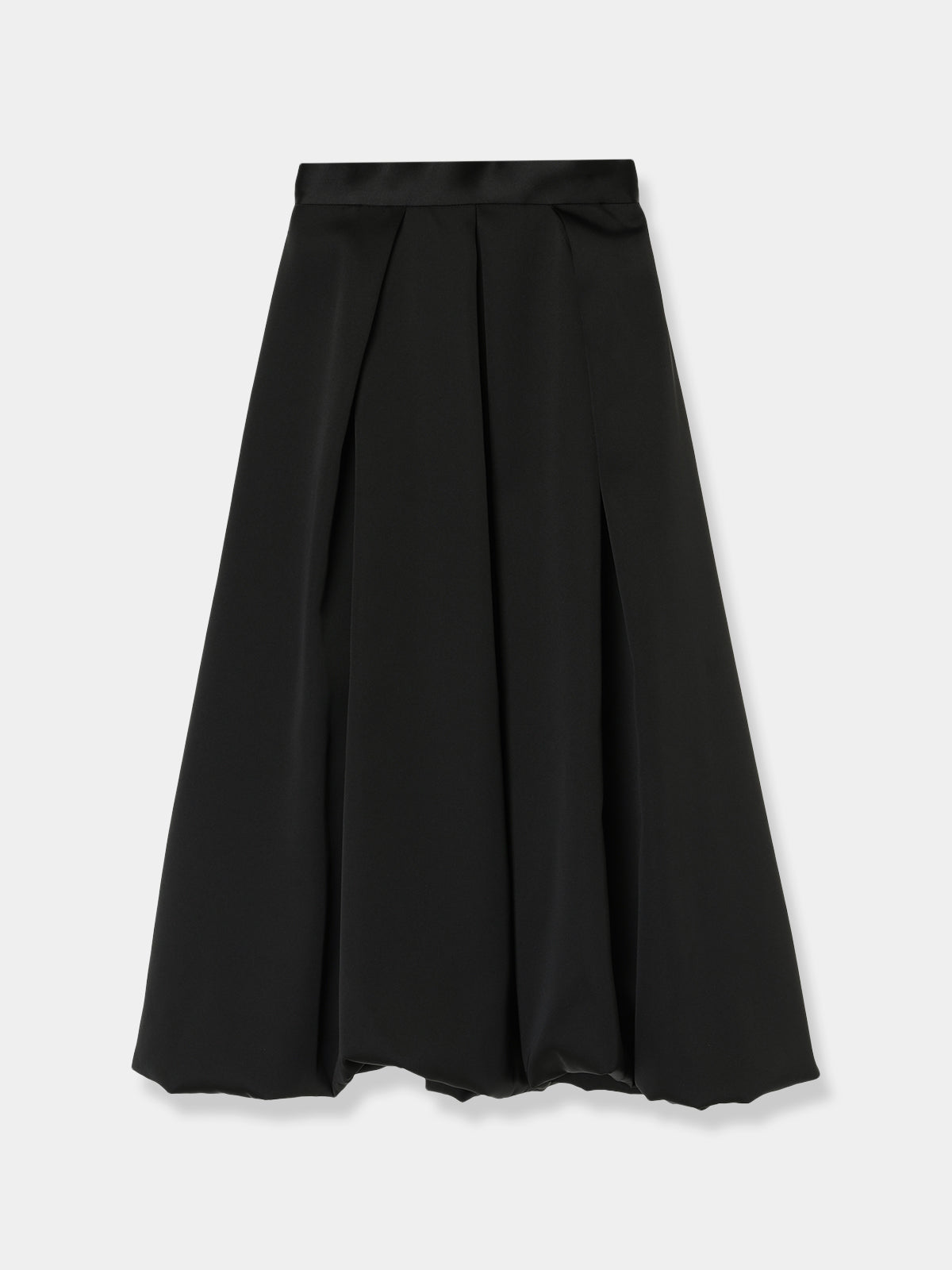 Arc Tuck Balloon Skirt