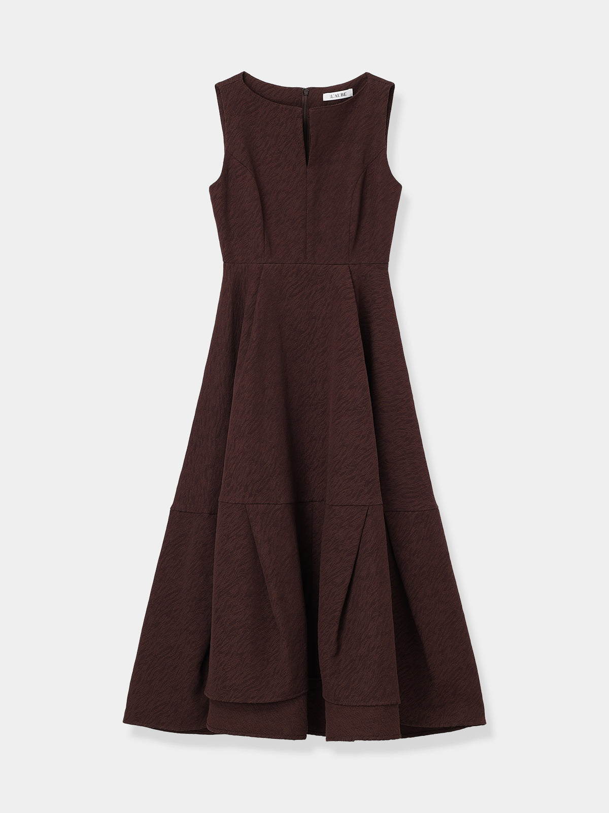 Keyneck Jacquard Dress