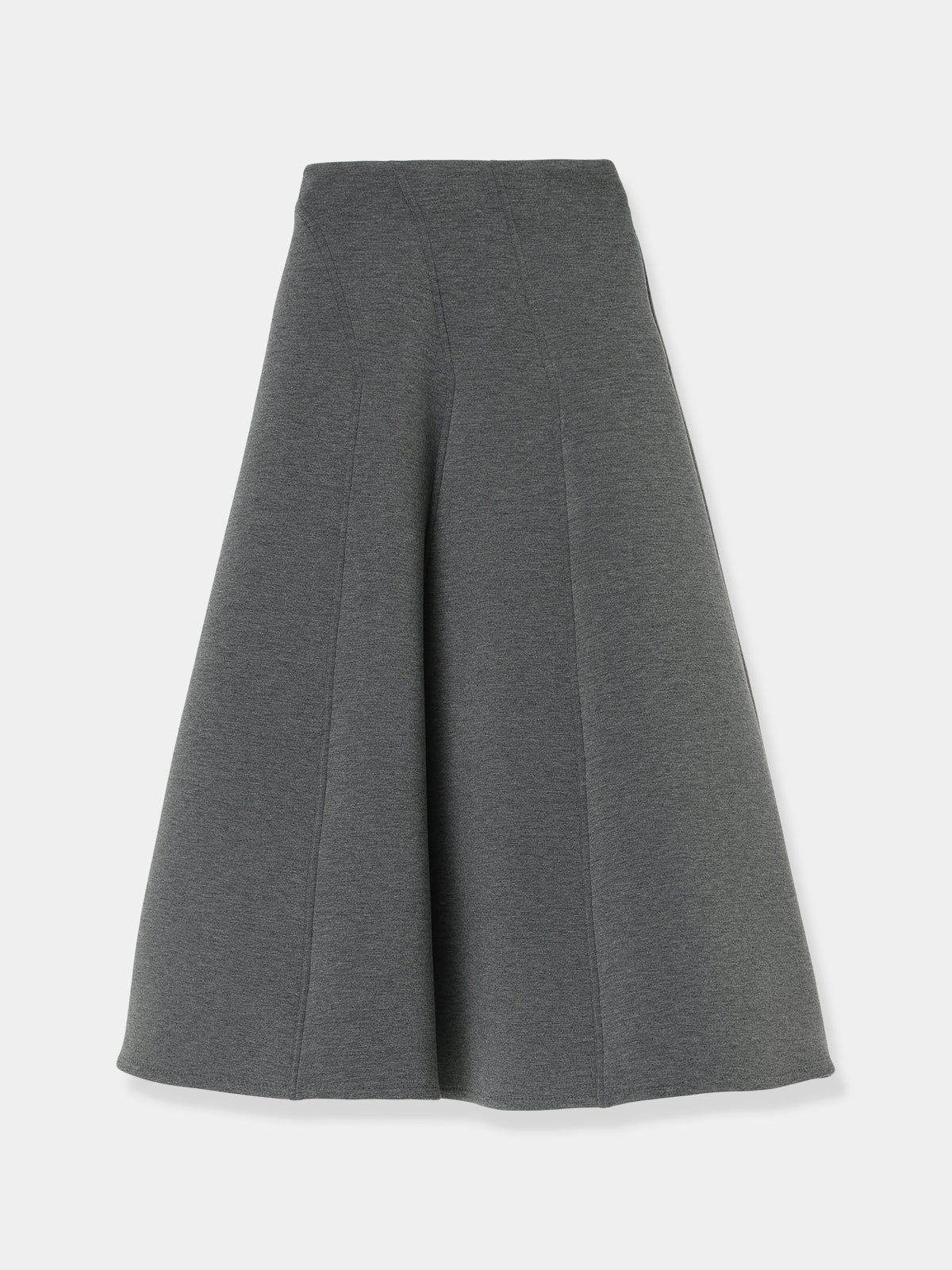 Sculpt Flare Double Knit Skirt – L'AUBE BLANC