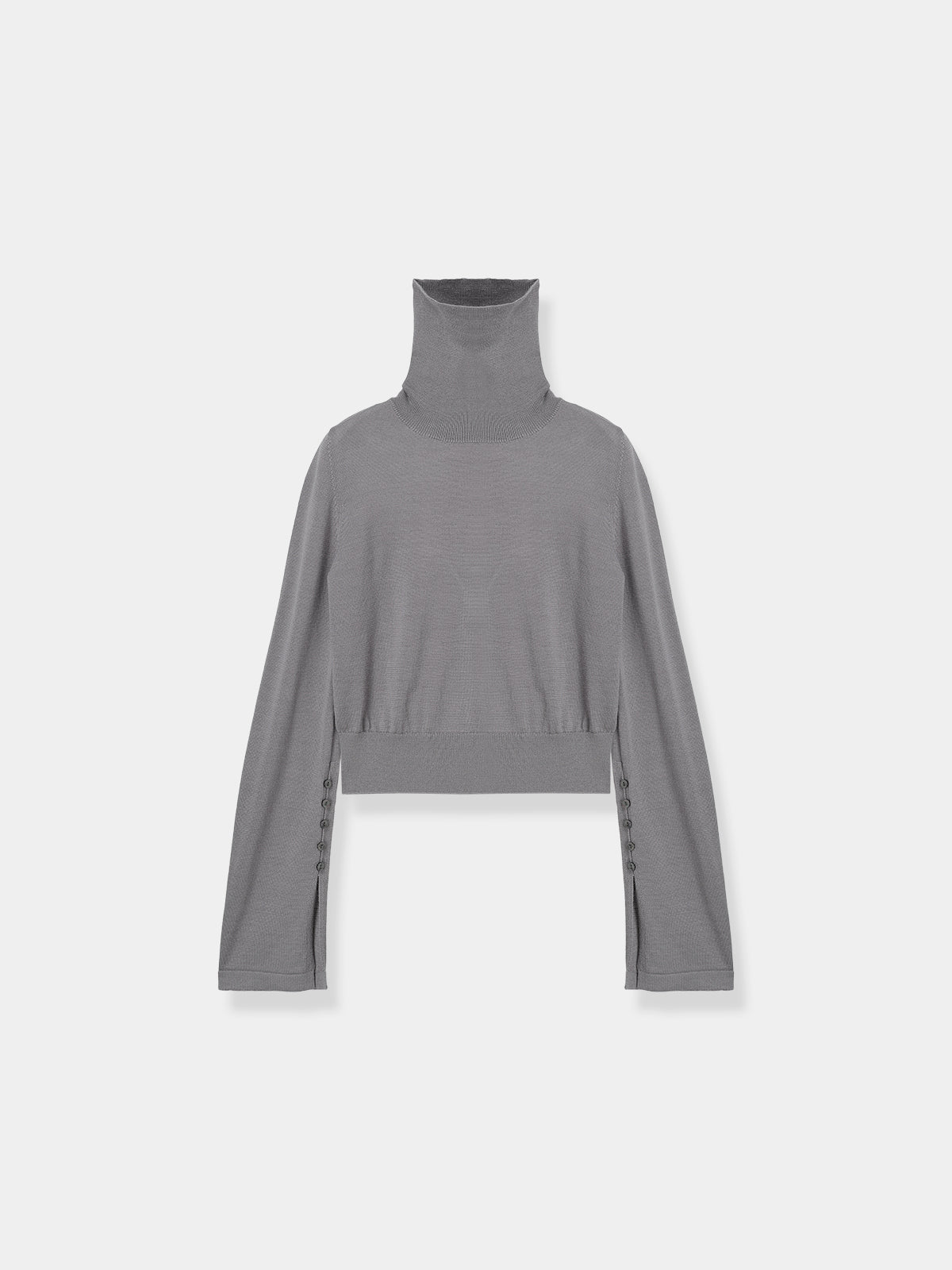 Compact Slit Sleeve Knit