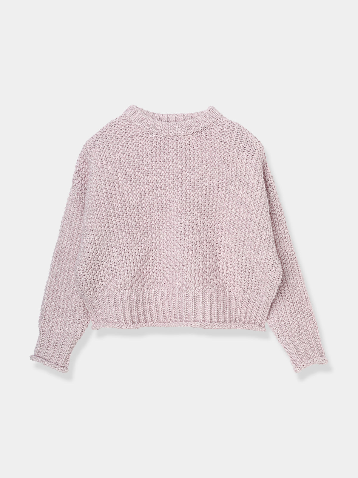 Cropped Knit Tops – L 