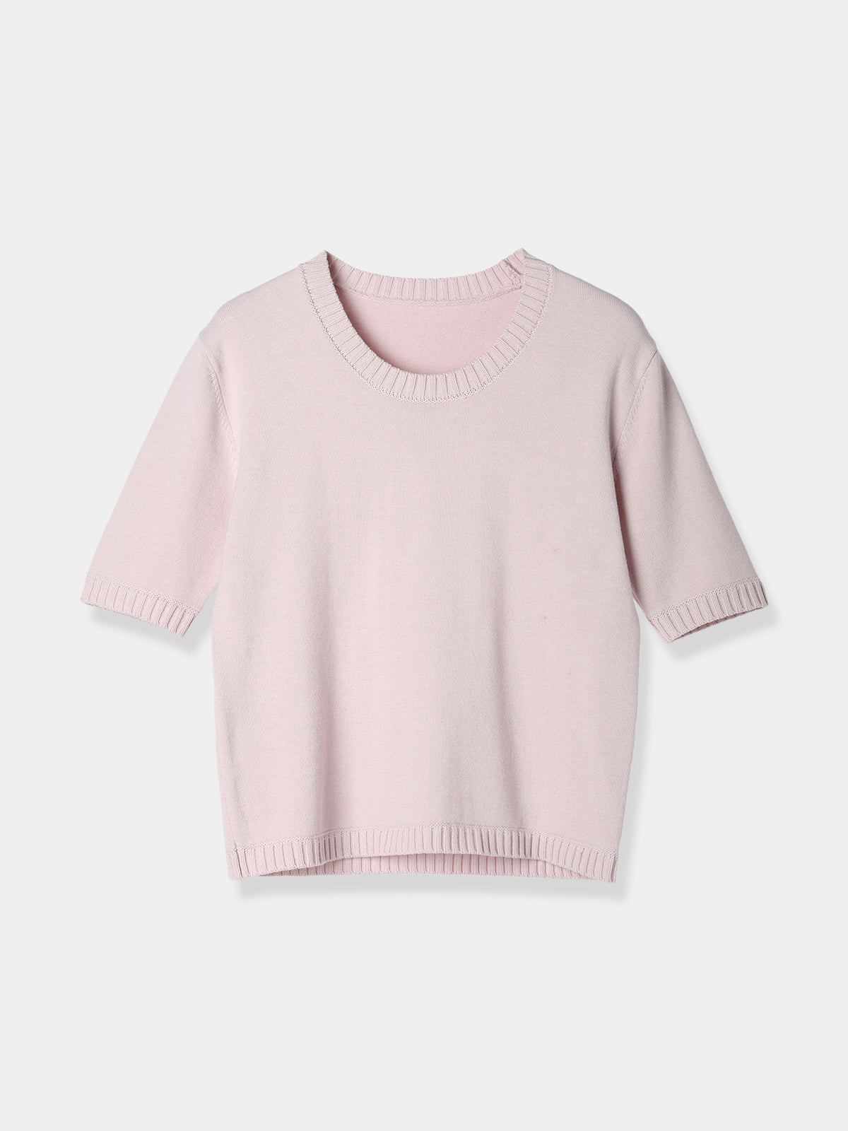 Crew neck Knit pullover – L