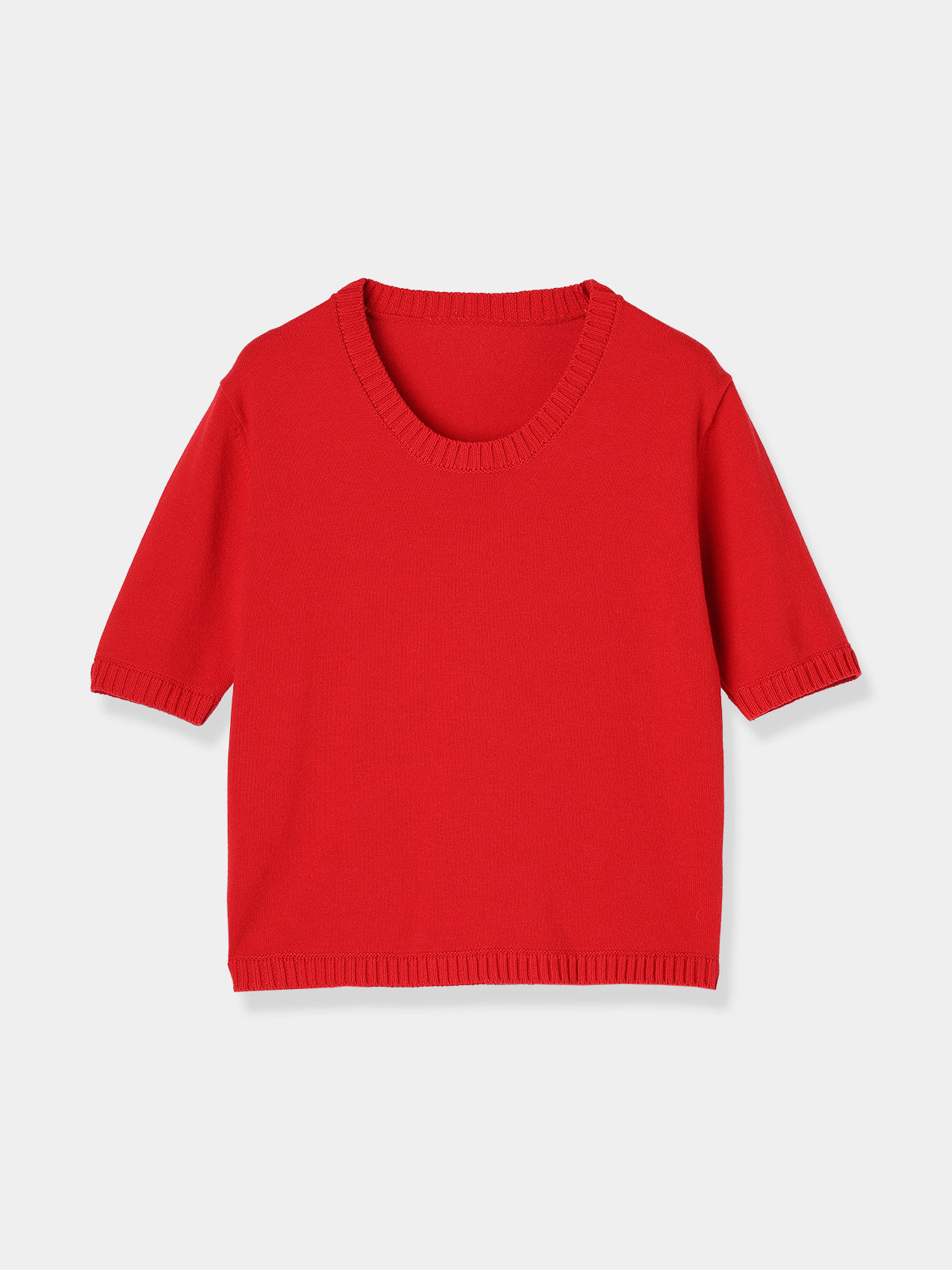 Crew neck Knit pullover