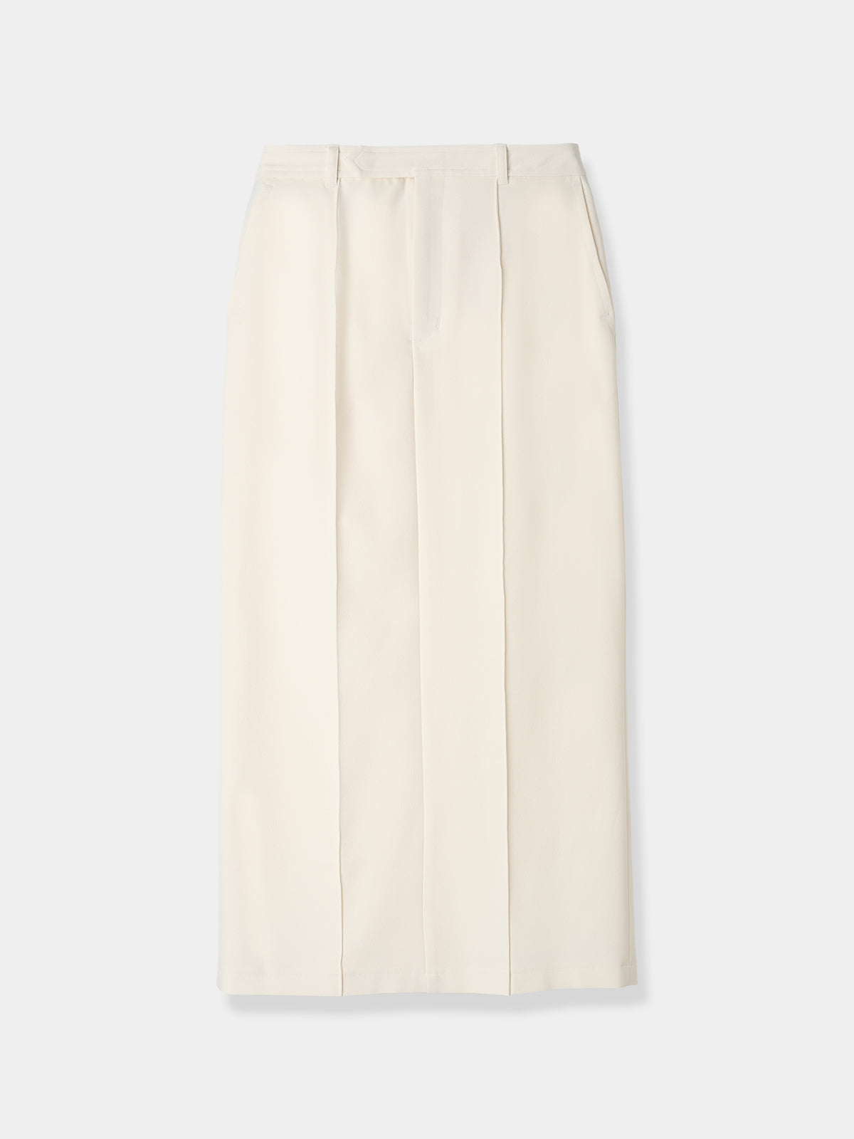 Front Pin-tuck Pencil Skirt