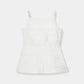 Layered Sculpt Peplum Top