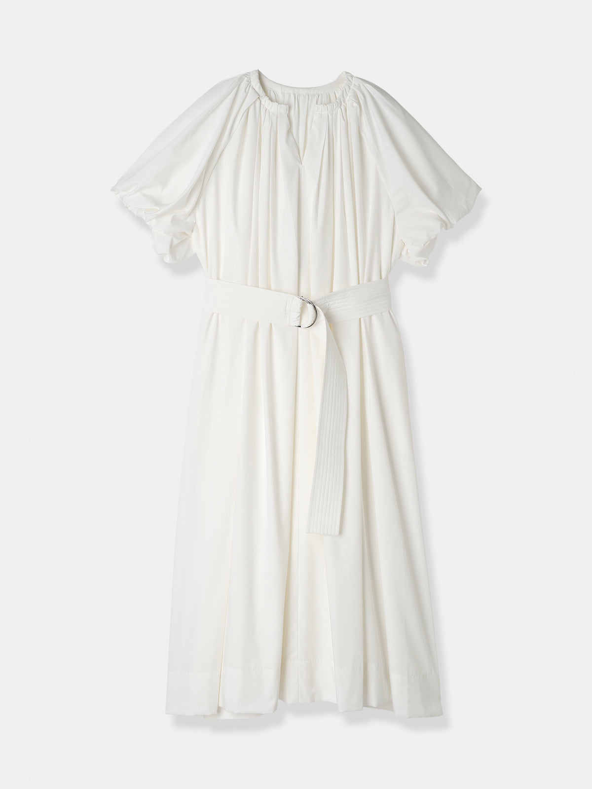 Balloon Sleeve Volume Dress – L 