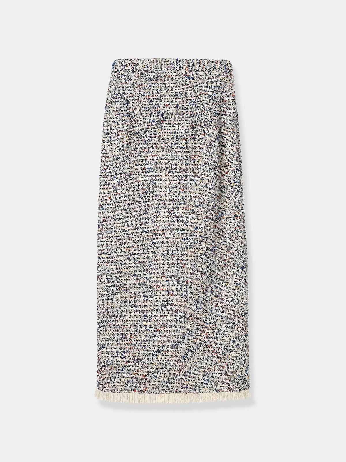 Mix tweed Pencil skirt – L