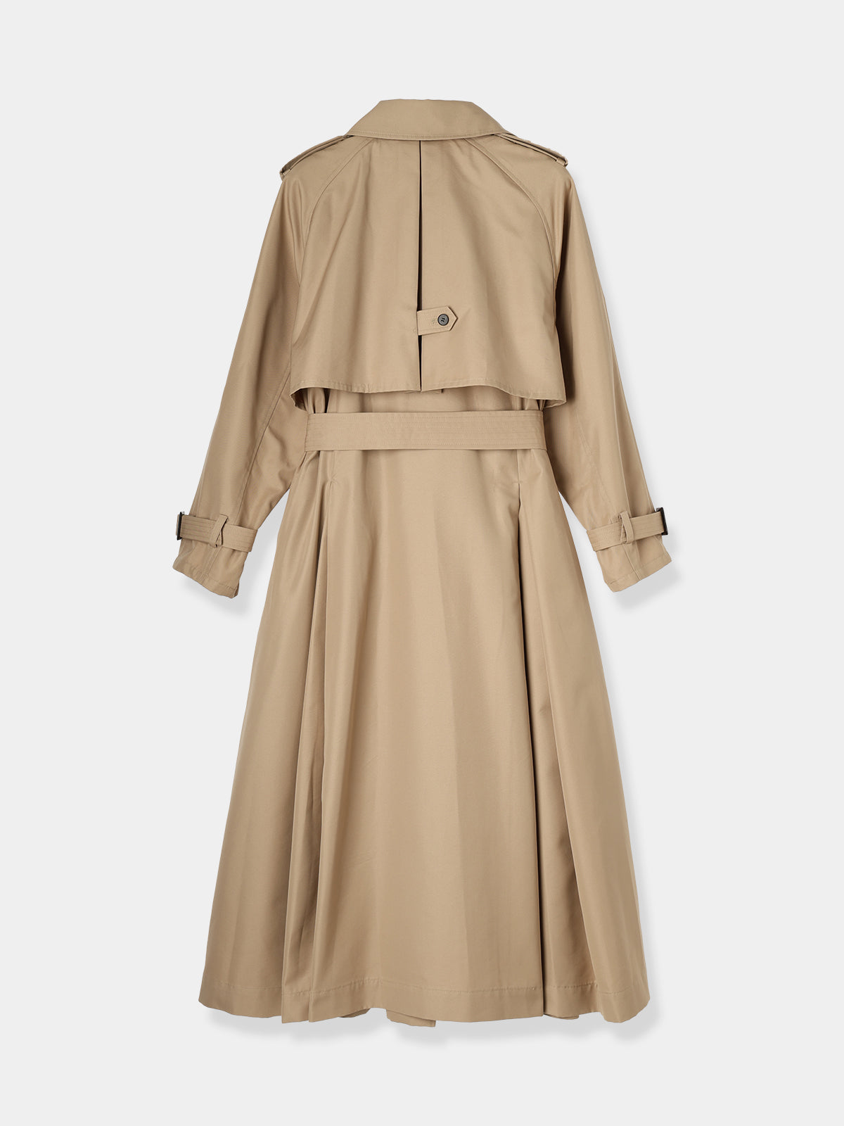 Belted Flare Trench coat