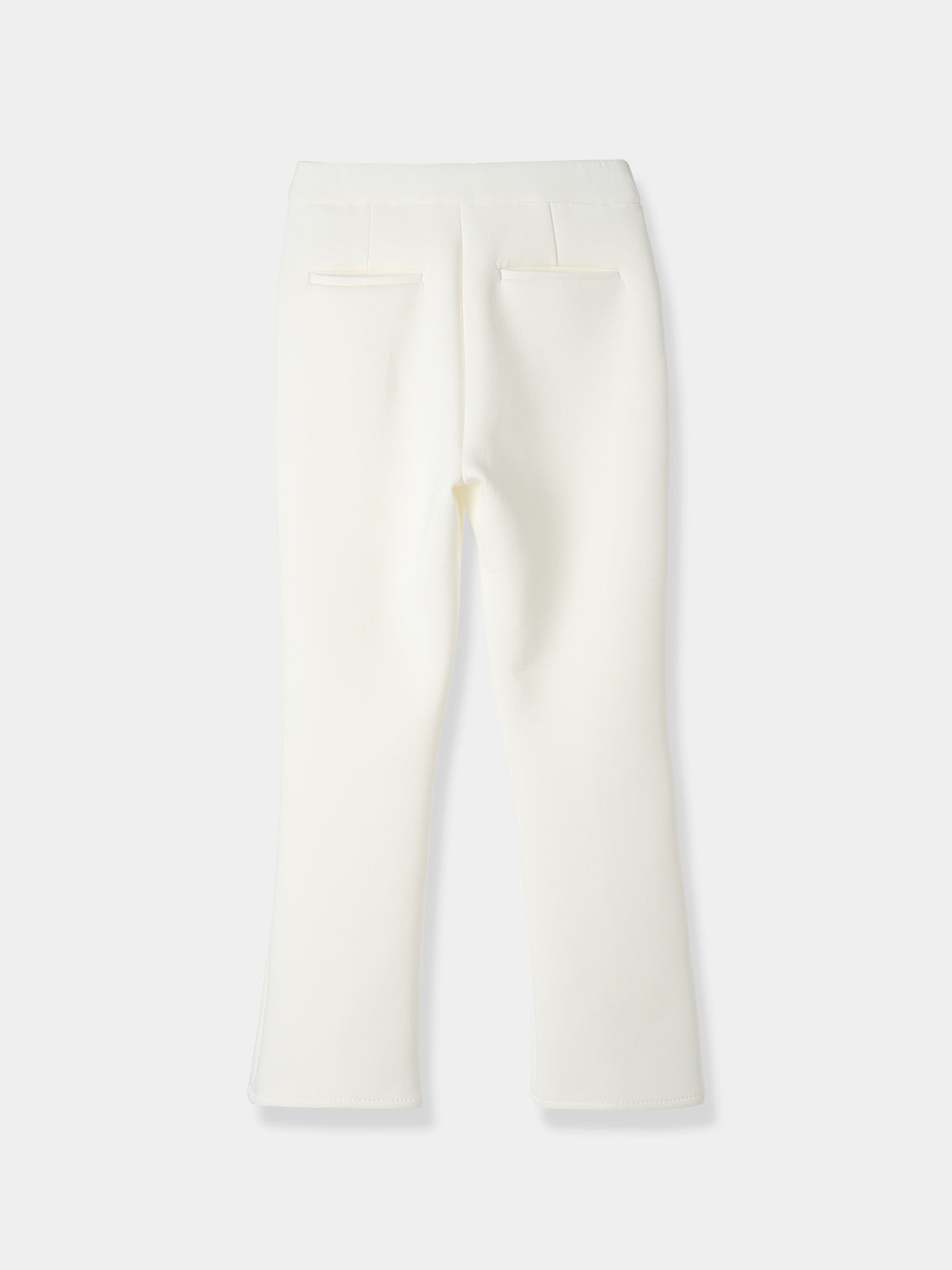 Double Knit Center Slit Pants