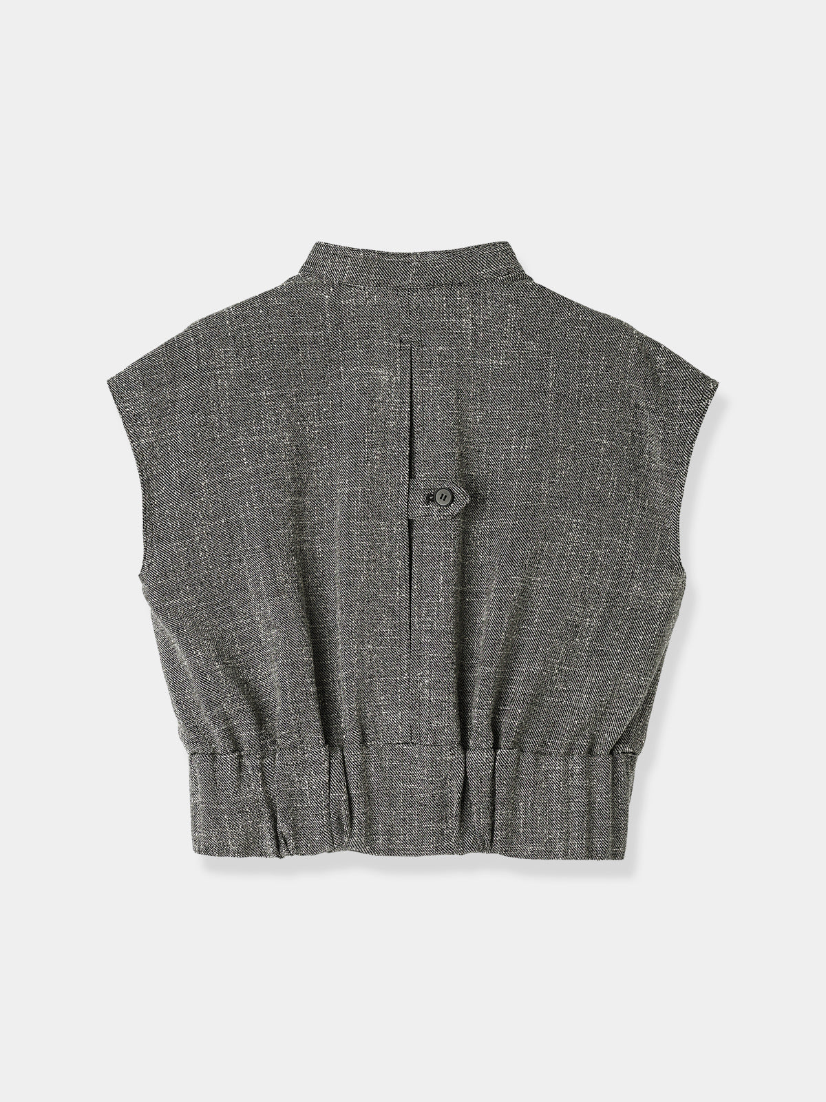 French Sleeve Tweed Blouson