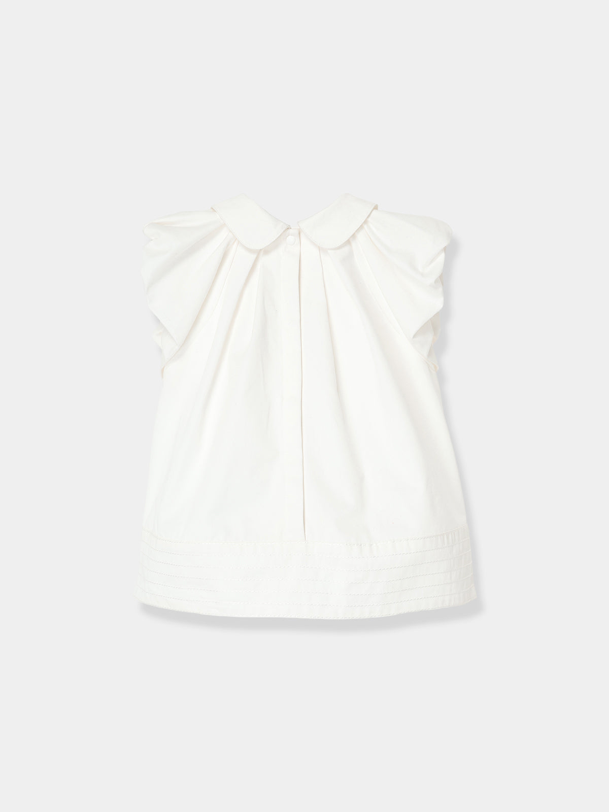 Bean Cutwork Collar Dress