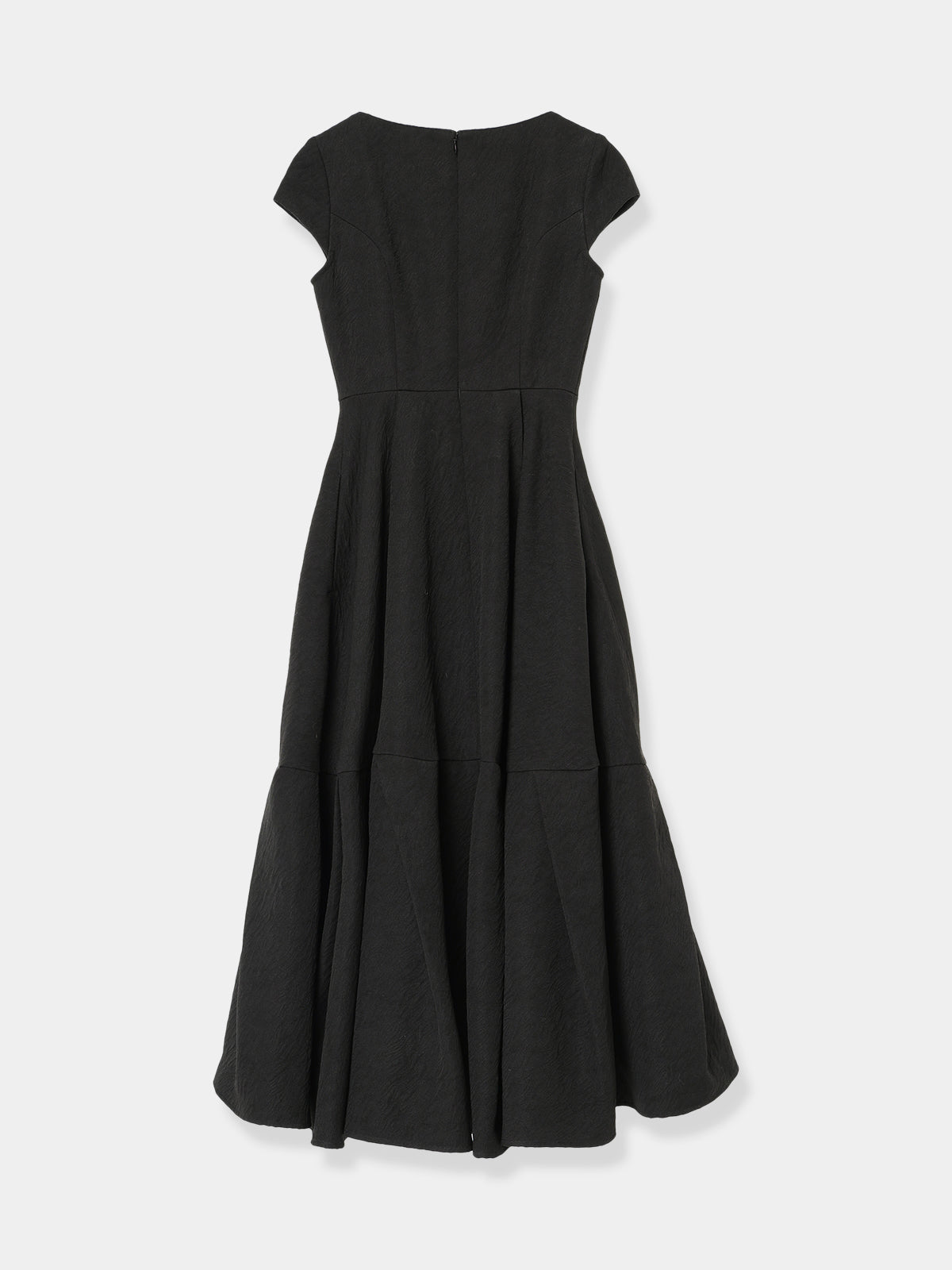 Keyneck Jacquard Dress – L'AUBE BLANC