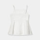 Layered Sculpt Peplum Top