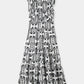 Geometric tiered Dress