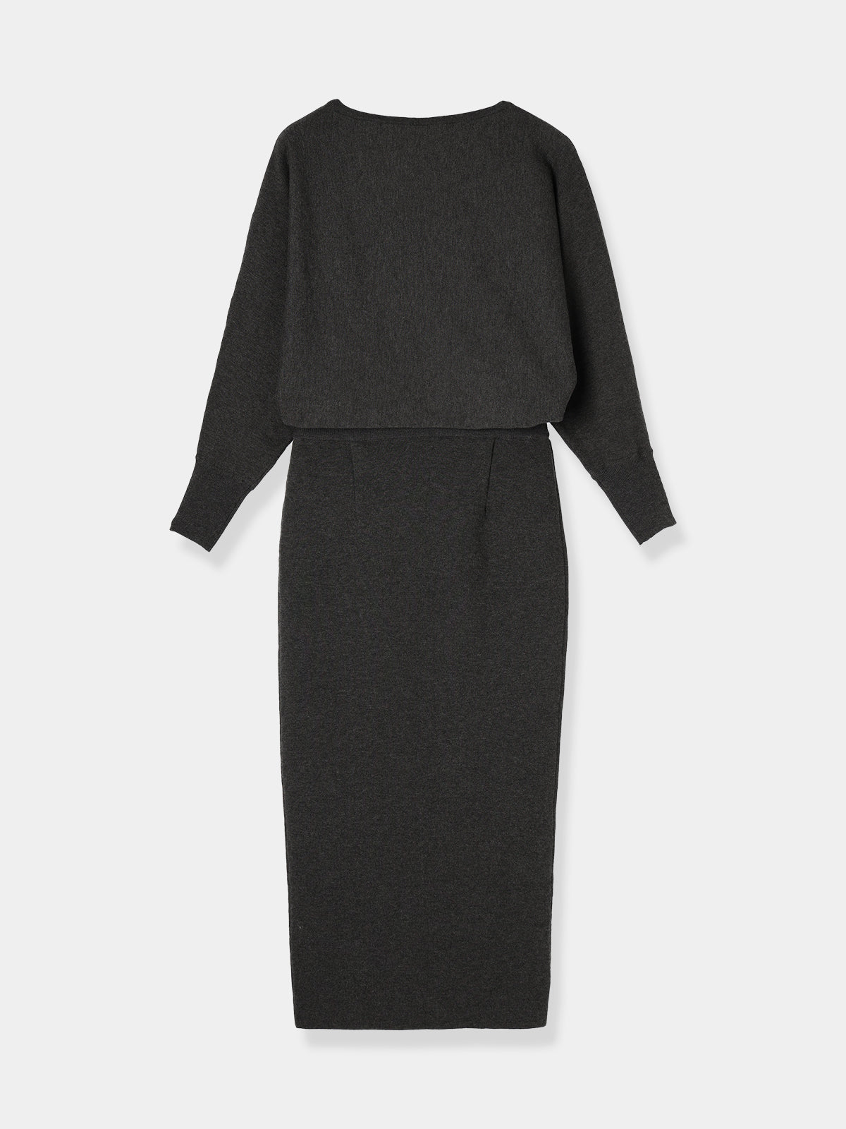 Dolman sleeve Knit dress