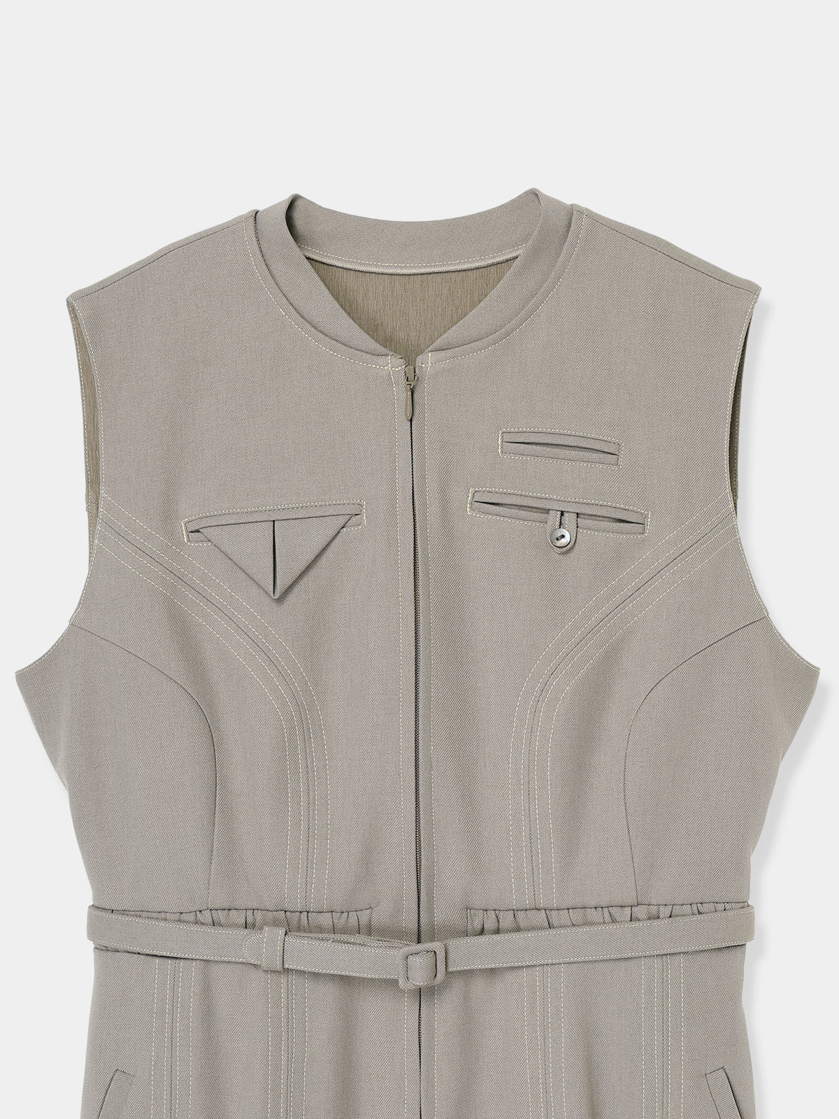 Architect Zip Flare Dress