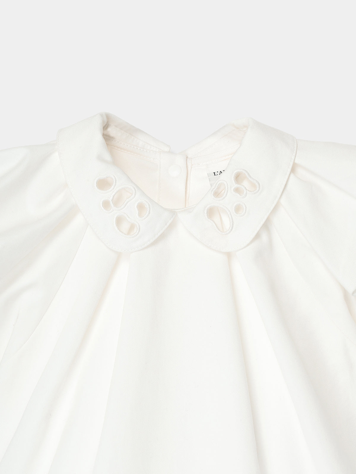 Bean Cutwork Collar Dress