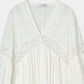 Yoke Lace Volume Dress