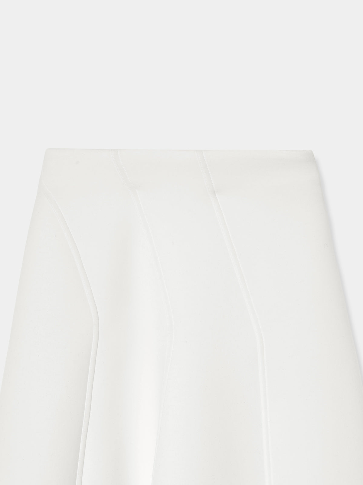 Sculpt Flare Double Knit Skirt – L'AUBE BLANC